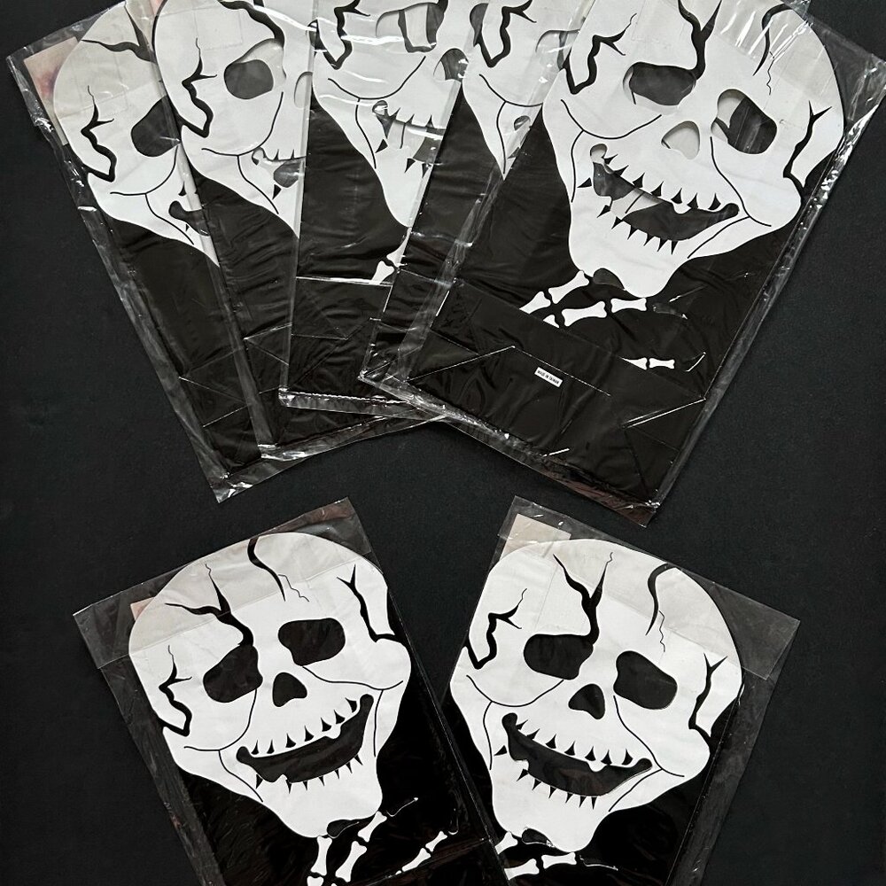 Vintage 1990s Skeleton Treat Bags *New old stock